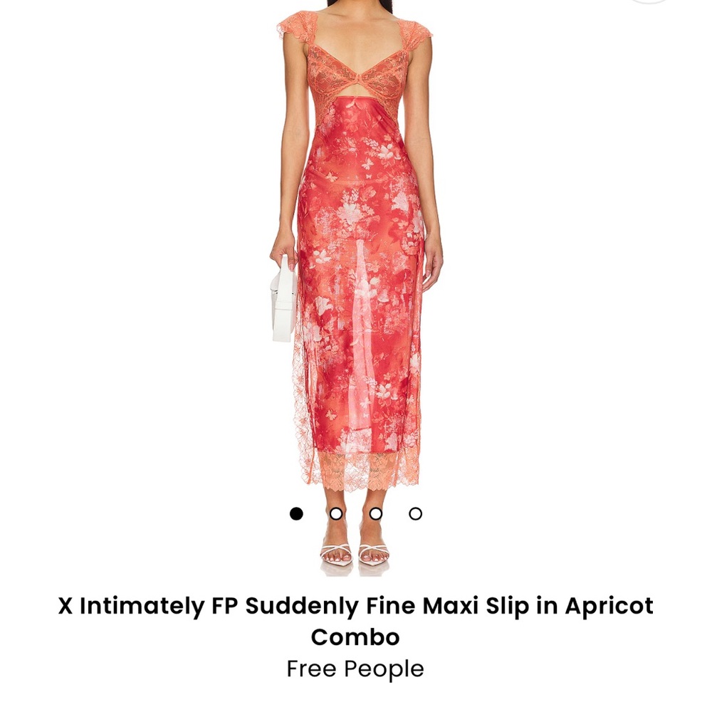 Free People Suddenly Fine Maxi Slip- never worn